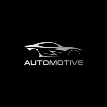 Automotive car logo design template