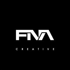 FNA Letter Initial Logo Design Template Vector Illustration