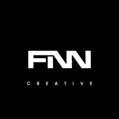 FNN Letter Initial Logo Design Template Vector Illustration