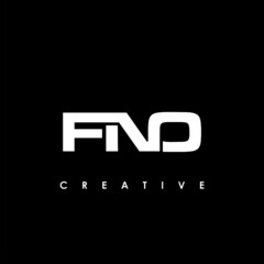 FNO Letter Initial Logo Design Template Vector Illustration