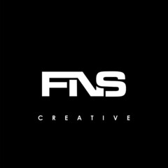 FNS Letter Initial Logo Design Template Vector Illustration