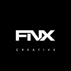 FNX Letter Initial Logo Design Template Vector Illustration