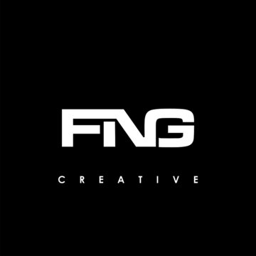 FNG Letter Initial Logo Design Template Vector Illustration