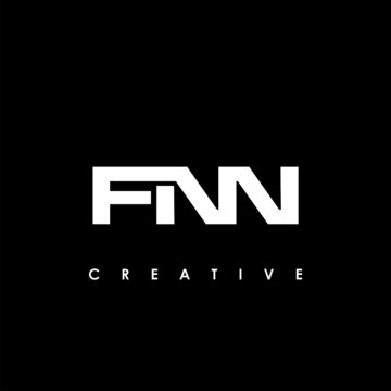 FNN Letter Initial Logo Design Template Vector Illustration