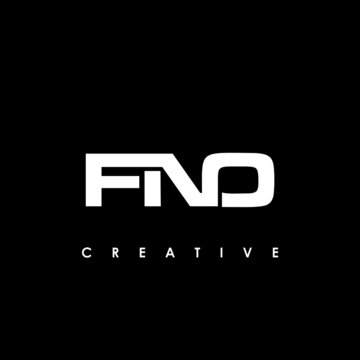 FNO Letter Initial Logo Design Template Vector Illustration