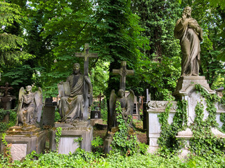 Ancient medieval cemetery
