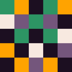 Geometry minimalistic seamless pattern with rectangles, squares, circles, simple shape and figure. Abstract vector design template for web banner, business presentation, corporate identity, fabric