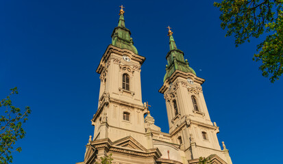 Obraz premium Serbian orthodox church Assumption of Holy Virgin in Pancevo, Serbia