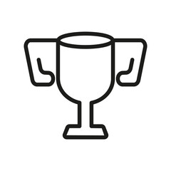 Vector Line Icon Related Award, Cup, Winner, Trophy