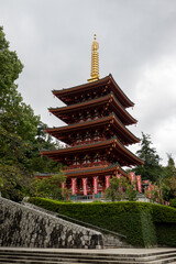 高幡不動尊五重塔