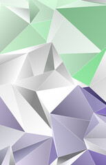 Abstract Low-Poly background. triangulated texture. Design 3d. Polygonal geometrical pattern. Triangular modern style