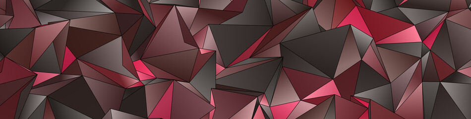 Obraz premium Abstract Low-Poly background. triangulated texture. Design 3d. Polygonal geometrical pattern. Triangular modern style