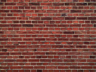 the old red brick wall  background