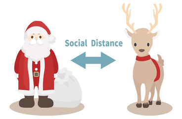 クリスマスのソーシャルディスタンス
