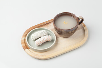 식혜,실내,오브젝트,음료,음식,전통음식,차,한국