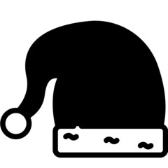 hat solid line icon