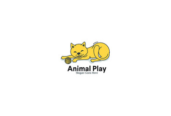 animal play logo exclusive design inspiration