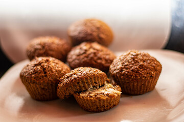 Bunch of muffins (cupcakes) - Food display