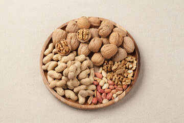 밤,잣,땅콩,호두,건강식품,견과류,고해상,다수,단면,백그라운드,사람없음,실내,오브젝트,음식,절단