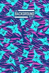 Abstract background with Grunge pattern