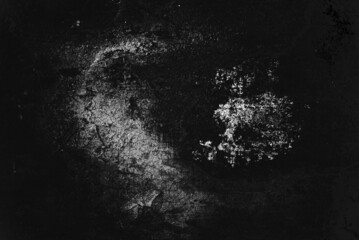 the cracked obsolete concrete wall in black for grunge background texture. aged texture for...