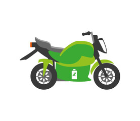 electric motorcycle icon