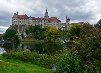 Schloss Sigmaringen, Hohenzollernschloss, an der Donau, Sigmaringen, Schwäbische Alb, Baden-Württemberg, Deutschland, Europa