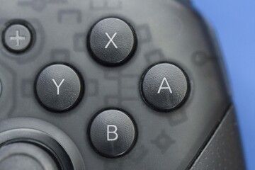 Photo of a gaming controller