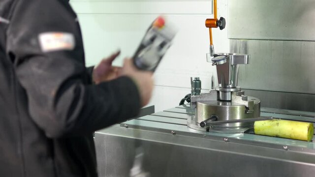 Cutter radius compensation for machining centers allows easy trial machining and workpiece sizing during setup and subsequent production run. Coordinates are centerline path of cutter as it machines t