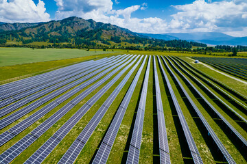 solar panel and renewable energy