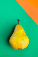 pear ripe juicy fruit fresh vitamins ready to eat meal snack on the table copy space food background rustic. top view keto or paleo diet veggie vegan or vegetarian food