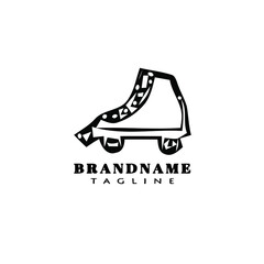 settings logo cartoon icon design template black isolated illustration