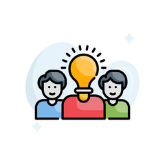 Mentor ship vector filled outline icon style illustration. EPS 10 file