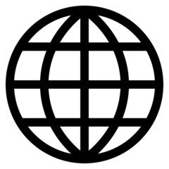 地球　シンプルなアイコン