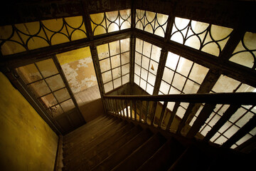 Obraz premium stairway to the sky