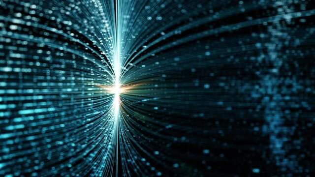 Abstract background transfer data/Data transmission channel. Motion of digital data flow. Transferring of big data. Transfer and storage of data sets. 3d rendering