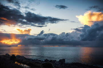 Naturschutzgebiet Capo Gallo auf Sizilien in der Nähe von Mondello bei Palermo in Italien, Europa...
