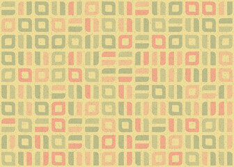 Abstract Geometric Pattern generative computational art illustration