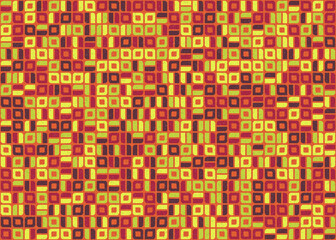 Abstract Geometric Pattern generative computational art illustration