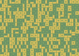 Abstract Geometric Pattern generative computational art illustration