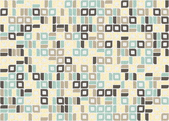 Abstract Geometric Pattern generative computational art illustration