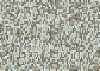 Abstract Geometric Pattern generative computational art illustration