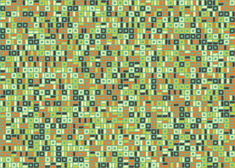 Fototapeta premium Abstract Geometric Pattern generative computational art illustration