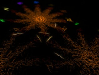 Imaginatory fractal abstract background Image