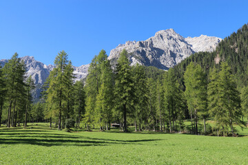 Fototapeta na wymiar Fischleintal, Sextener Dolomiten, Alpen