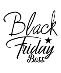 Black Friday SVG design