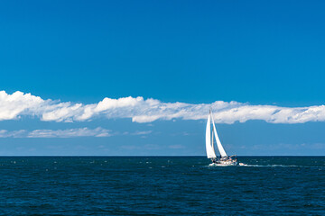 Fototapeta na wymiar Sailing Sea Dream 427