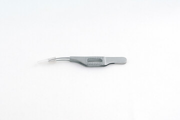 Micro Colibri Forceps With Suture Plate
