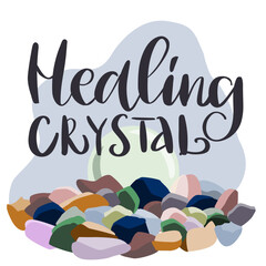 Some healing crystals