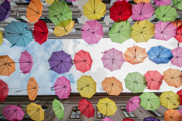 Umbrellas in Bukarest